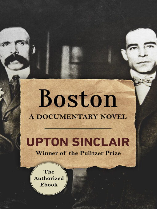 Title details for Boston by Upton Sinclair - Wait list